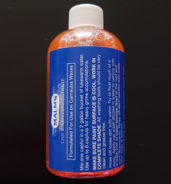 Malm's Car Wash Concentrate - 8 oz